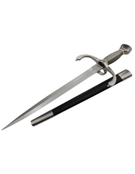 Hanwei Gustav Main Gauche Dague en acier forgé style Renaissance