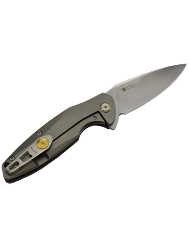 Ruike M105-TZ Couteau lame acier N690 manche titane TC4