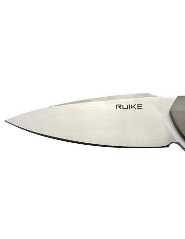 Ruike M105-TZ Couteau lame acier N690 manche titane TC4