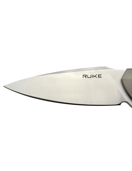 Ruike M105-TZ Couteau lame acier N690 manche titane TC4