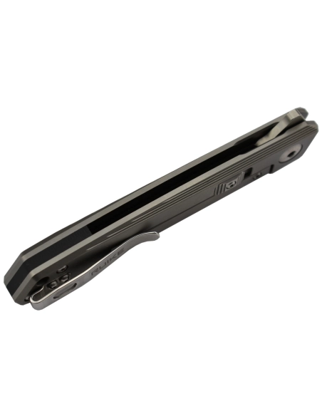 Ruike M126-TZ Couteau lame acier 154CM manche titane TC4