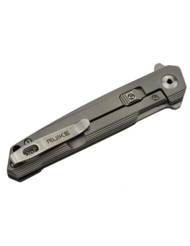 Ruike M126-TZ Couteau lame acier 154CM manche titane TC4