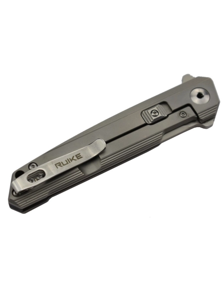 Ruike M126-TZ Couteau lame acier 154CM manche titane TC4