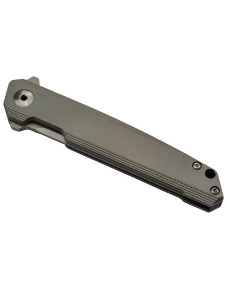 Ruike M126-TZ Couteau lame acier 154CM manche titane TC4