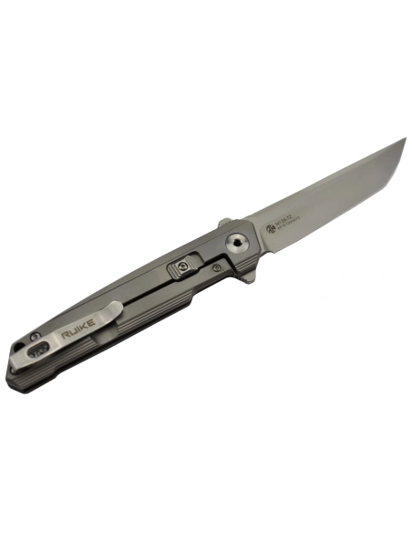 Ruike M126-TZ Couteau lame acier 154CM manche titane TC4
