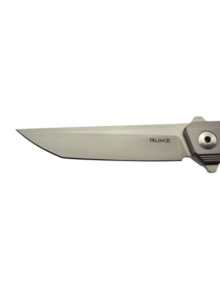 Ruike M126-TZ Couteau lame acier 154CM manche titane TC4