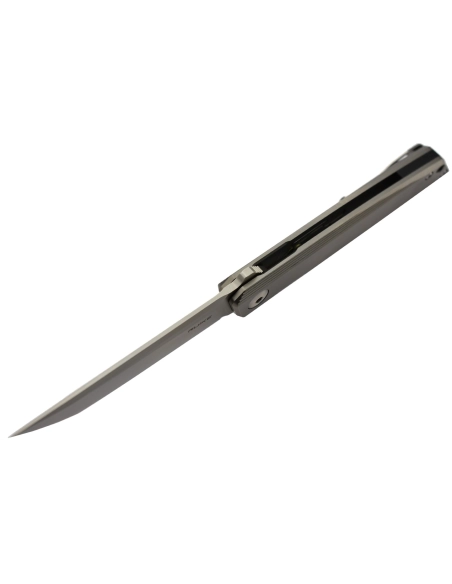 Ruike M126-TZ Couteau lame acier 154CM manche titane TC4