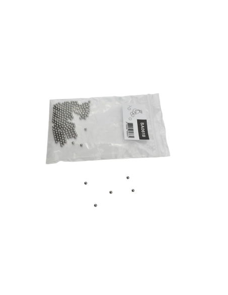 SA0618 Sachet de 200 billes acier 4,36mm pour lance-pierre