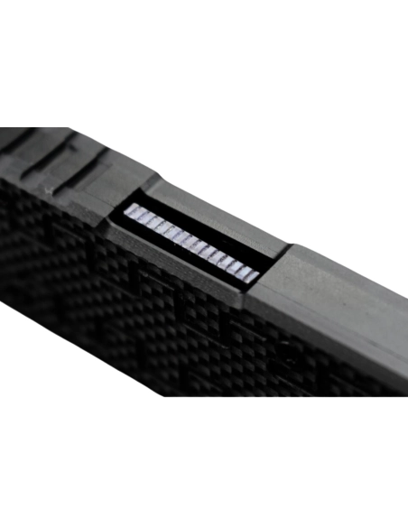 ELISHEWITZ - BB-DE-BKG10 couteau fixe avec anneau
