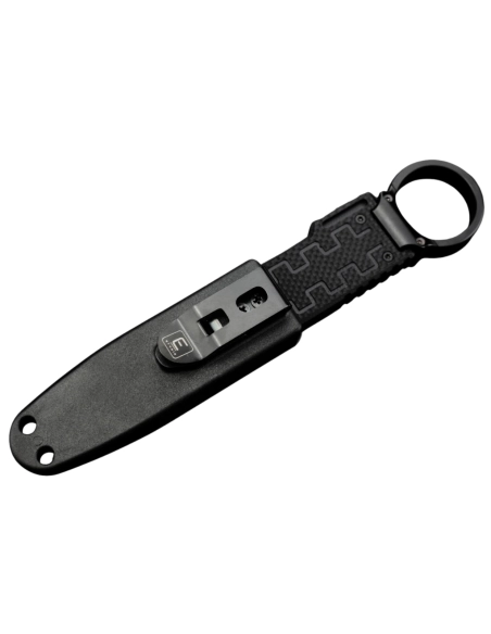ELISHEWITZ - BB-DE-BKG10 couteau fixe avec anneau