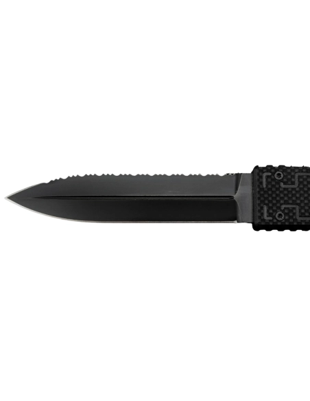 ELISHEWITZ - BB-FS-BKG10 couteau fixe avec anneau 