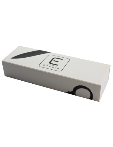 ELISHEWITZ - BB-FS-BKG10 couteau fixe avec anneau 
