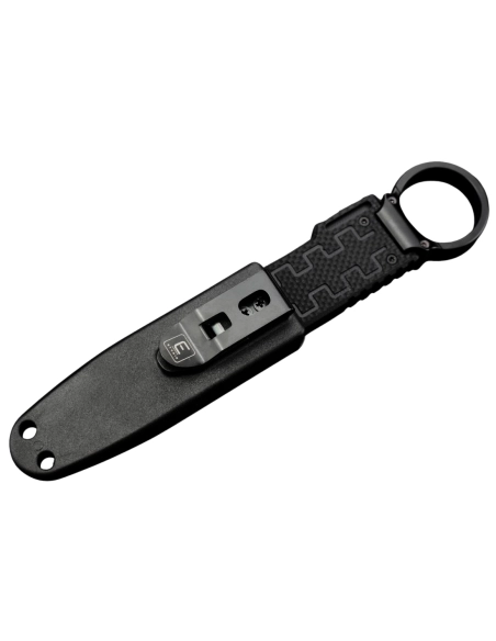 ELISHEWITZ - BB-FS-BKG10 couteau fixe avec anneau 