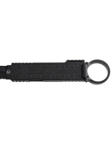 ELISHEWITZ - BB-FS-BKG10 couteau fixe avec anneau 