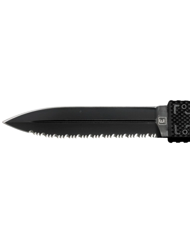 ELISHEWITZ - BB-FS-BKG10 couteau fixe avec anneau 
