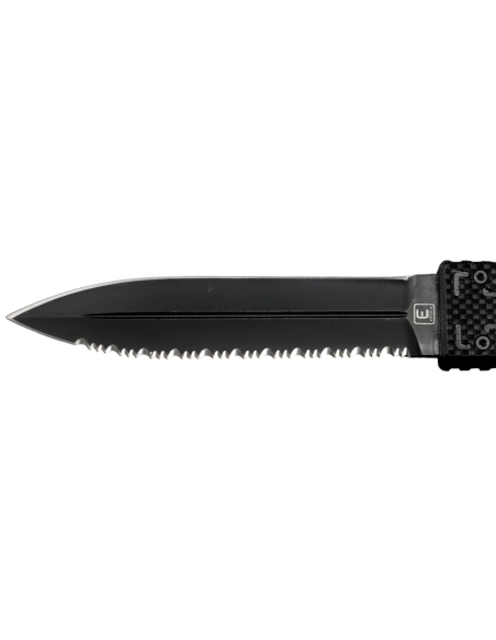 ELISHEWITZ - BB-FS-BKG10 couteau fixe avec anneau 