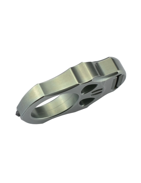 MAXKNIVES - TIKNU4+ - Impact skull knuckle titane anodisé