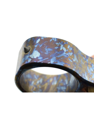 MAXKNIVES - TIKNU6+C - Impact tool titane anodisé crazy