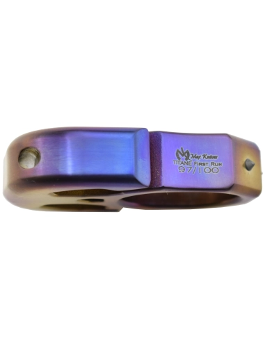 MAXKNIVES - TIKNU8+ - Impact tool titane anodisé