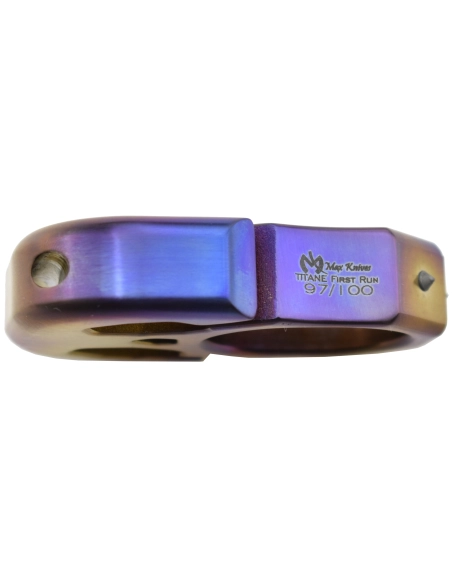 MAXKNIVES - TIKNU8+ - Impact tool titane anodisé