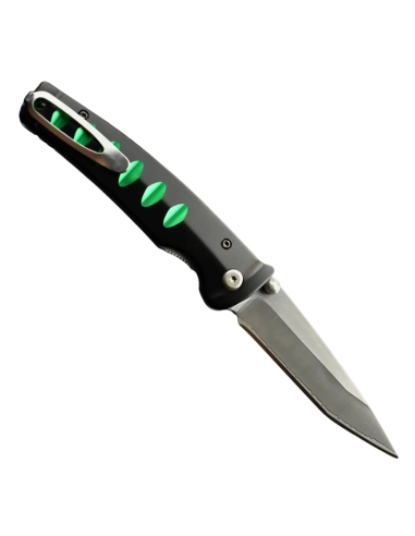 Mcusta MC-44C - Katana noir et vert lame VG10 Clad