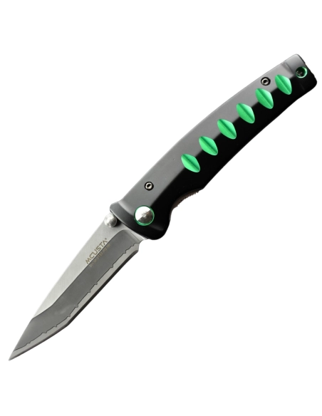 Mcusta MC-44C - Katana noir et vert lame VG10 Clad