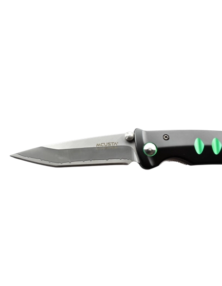 Mcusta MC-44C - Katana noir et vert lame VG10 Clad