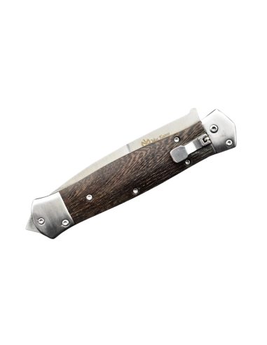 Maxknives MKO15 Couteau automatique lame acier manche bois
