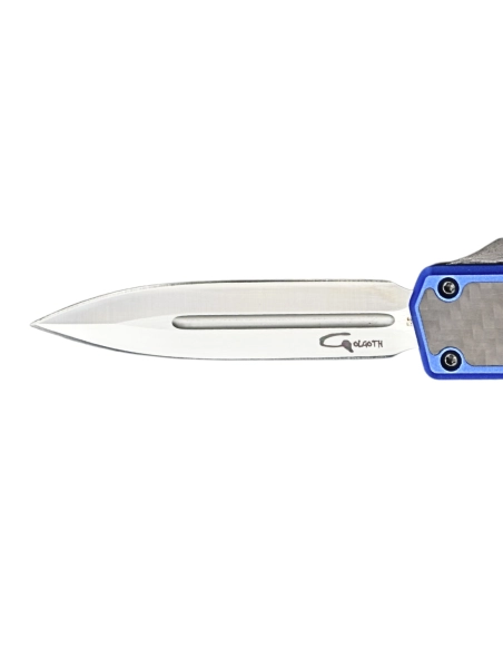 Golgoth G11B4 Bleu. Couteau automatique