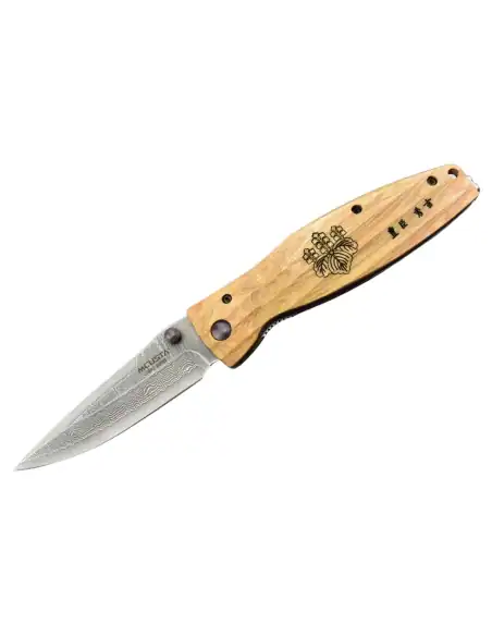 Mcusta MC-182D Sengoku Damas Pakka Wood jaune