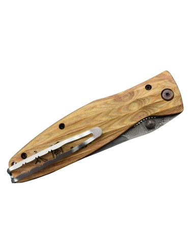 Mcusta MC-182D Sengoku Damas Pakka Wood jaune