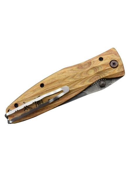 Mcusta MC-182D Sengoku Damas Pakka Wood jaune