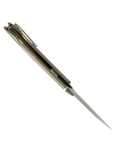 MAXKNIVES X TORPEN - MKH02B - Warthog - Titane anodisé