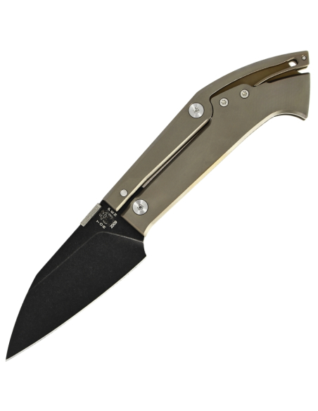 MAXKNIVES X TORPEN - MKH02B - Warthog - Titane anodisé