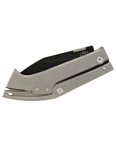 MAXKNIVES X TORPEN - MKH02S - Warthog - Titane clair