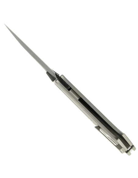 MAXKNIVES X TORPEN - MKH02S - Warthog - Titane clair