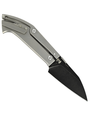 MAXKNIVES X TORPEN - MKH02S - Warthog - Titane clair