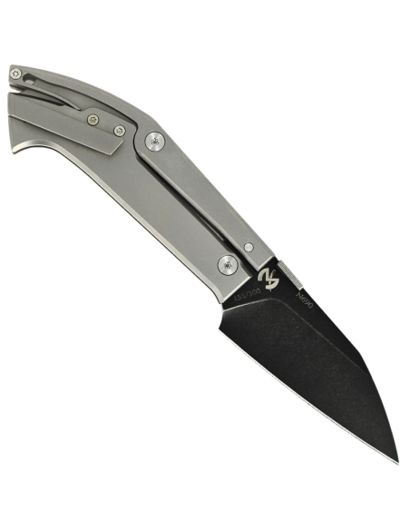 MAXKNIVES X TORPEN - MKH02S - Warthog - Titane clair