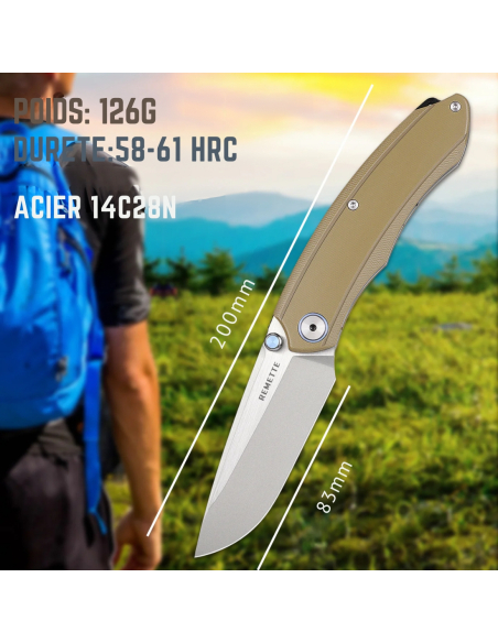 REMETTE KNIVES - GC103-C - Wild Species