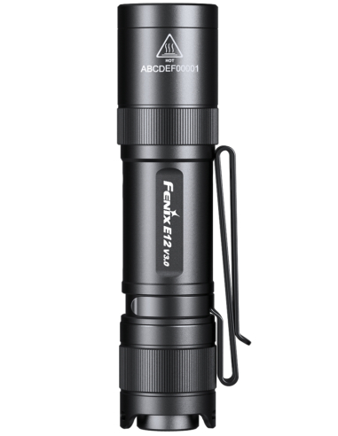 FENIX - E12 V3.0 - Lampe de poche EDC - 200 LUMENS