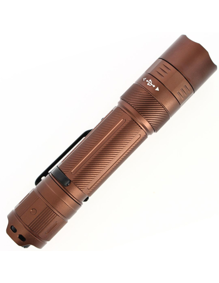 FENIX - PD32R SE - Brunette - Lampe de poche tactique rechargeable de haute performance - 1400 LUMENS