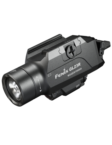 FENIX - GL23R - Lampe pour arme rechargeable - Laser vert - 1200 LUMENS