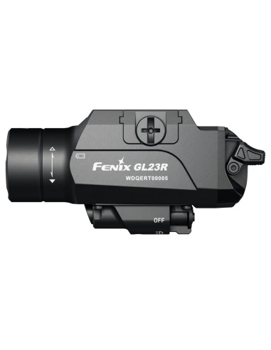 FENIX - GL23R - Lampe pour arme rechargeable - Laser vert - 1200 LUMENS