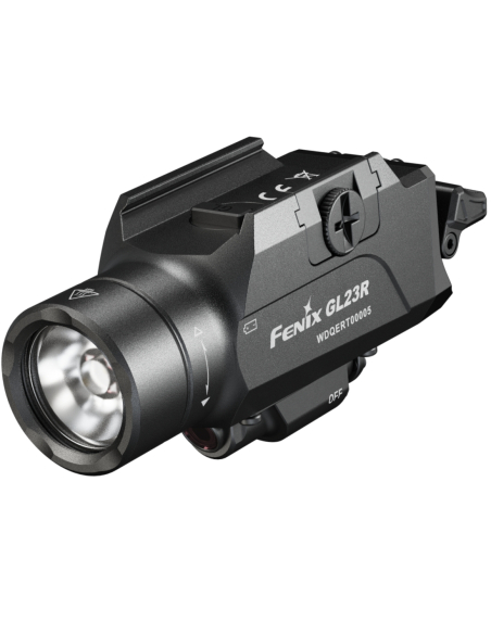 FENIX - GL23R - Lampe pour arme rechargeable - Laser vert - 1200 LUMENS