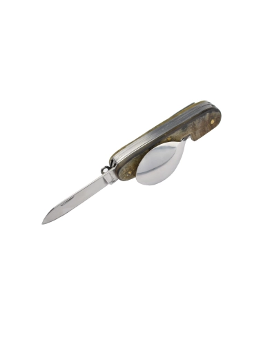 Max Knives P04 BE - Couverts pique-nique - Manche corne de bélier