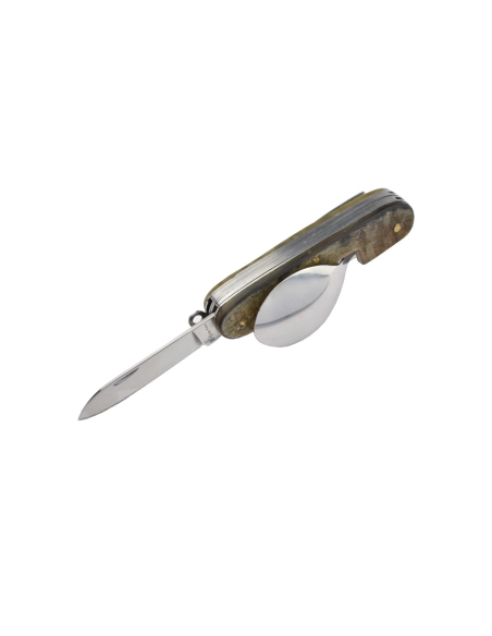 Max Knives P04 BE - Couverts pique-nique - Manche corne de bélier