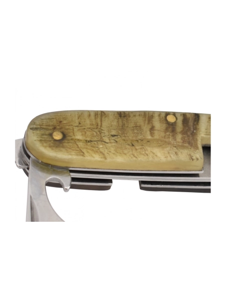 Max Knives P04 BE - Couverts pique-nique - Manche corne de bélier