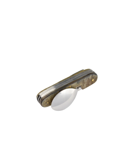 Max Knives P04 BE - Couverts pique-nique - Manche corne de bélier