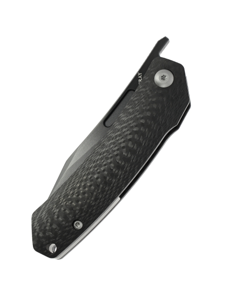 TACRAY KNIVES - ZDP189FCN - CARBON FIBER BLACK