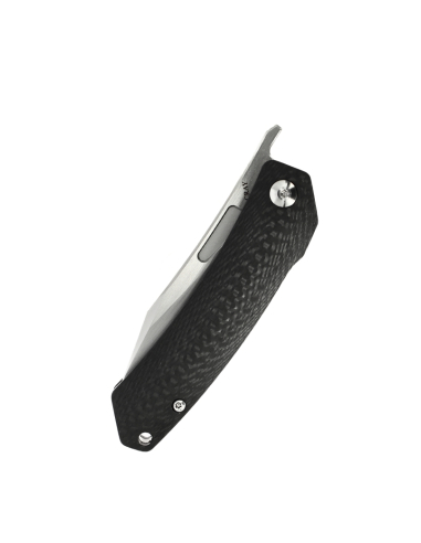 TACRAY KNIVES - ZDP189FCS - CARBON FIBER SILVER